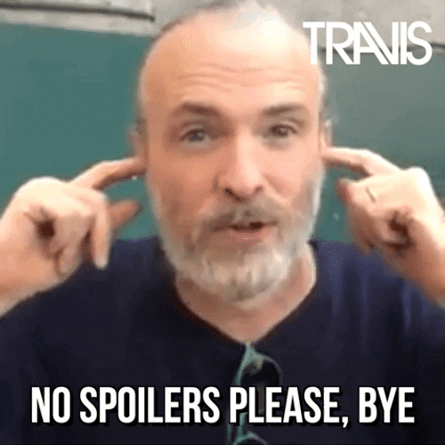 No Spoilers Please Bye Fran Healy GIF