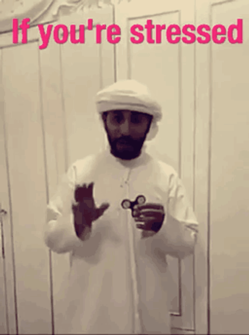 No Stress Giant Fidget Spinner GIF