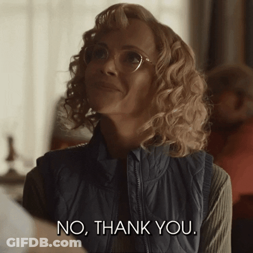 No Thanks Christina Ricci GIF