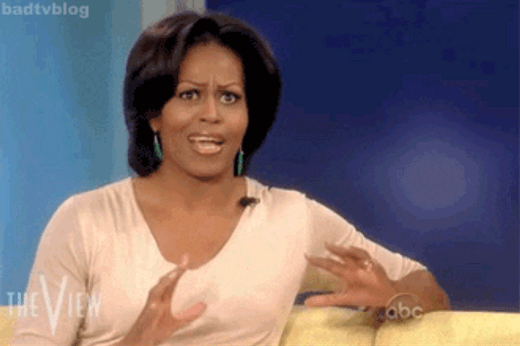 No Thanks Michelle Obama GIF