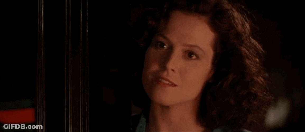 No Thanks Sigourney Weaver GIF