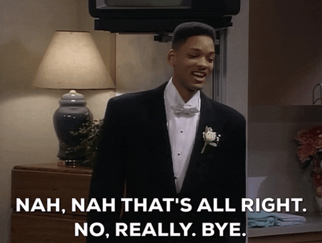 No Thanks Will Smith GIF