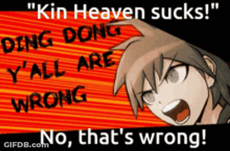 No That's Wrong Ding Dong Anime GIF