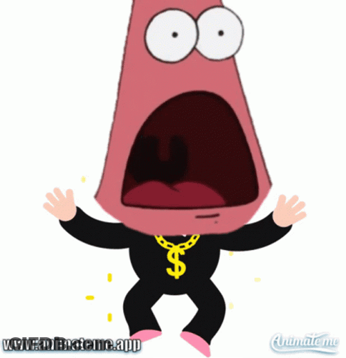 No This Is Patrick Changing Suits GIF