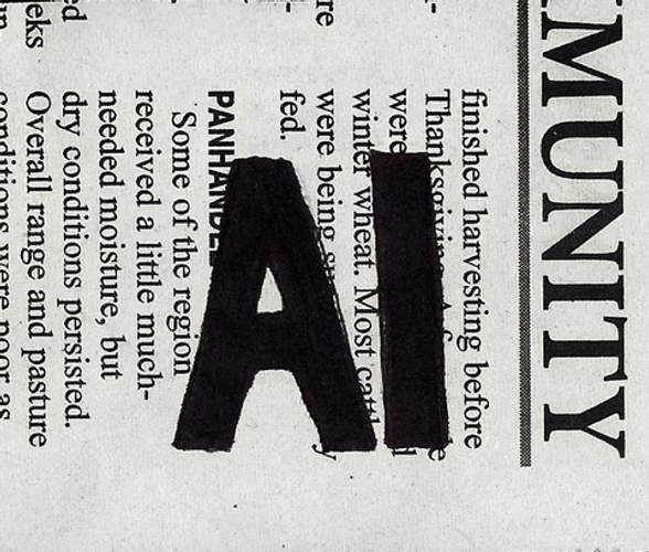 No To Artificial Intelligence Animated Art GIF