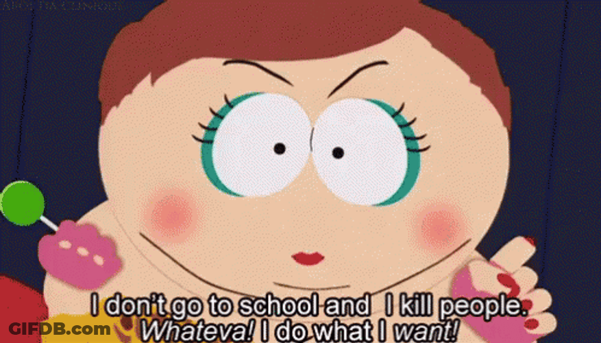No To School Might Soiled It GIF