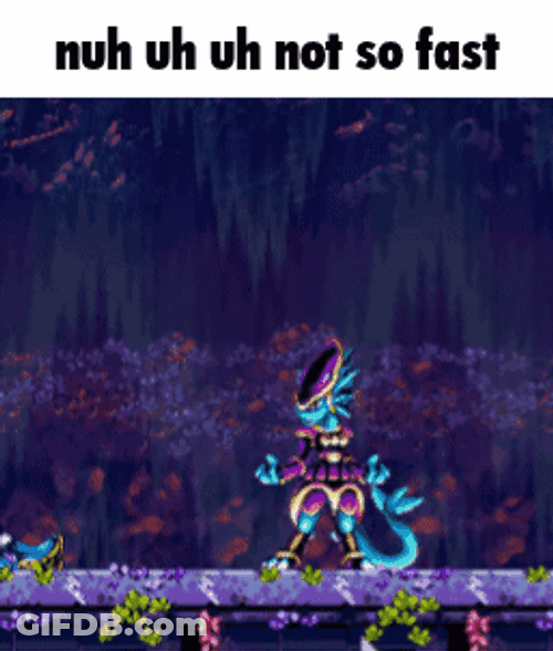 No Uh Uh Not So Fast GIF