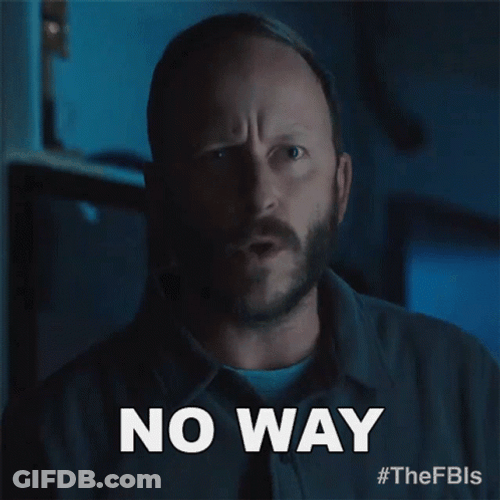 No Way Colin Mcconnell GIF