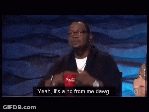 No Way Its A No GIF