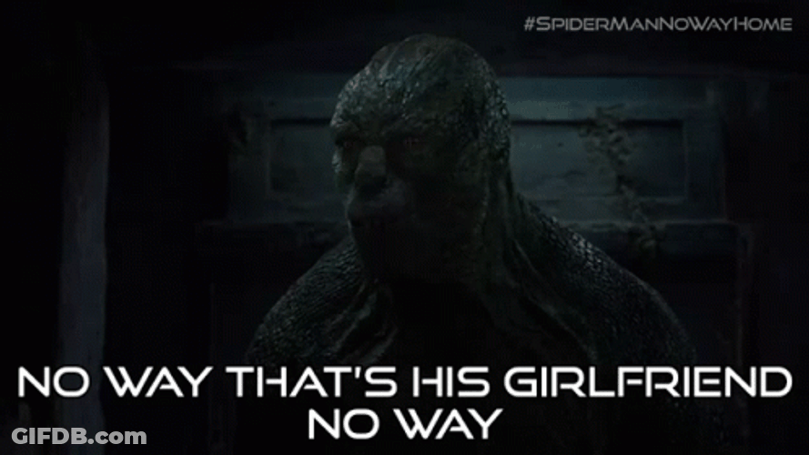 No Way That's His Girlfriend GIF