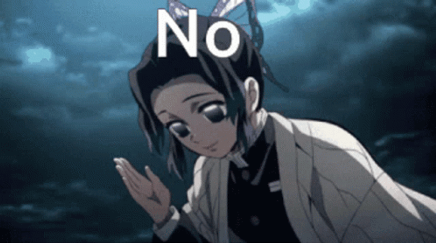 No Word On Top Shinobu Kocho GIF