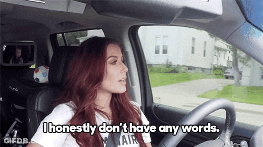No Words While Driving GIF
