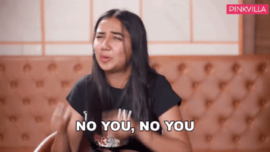 No You Are Prajakta Koli Indian YouTuber GIF