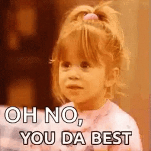 No You Are The Best Michelle Tanner GIF