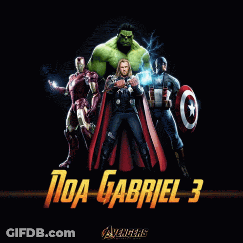 Noa Gabriel 3Rd Birthday Poster GIF