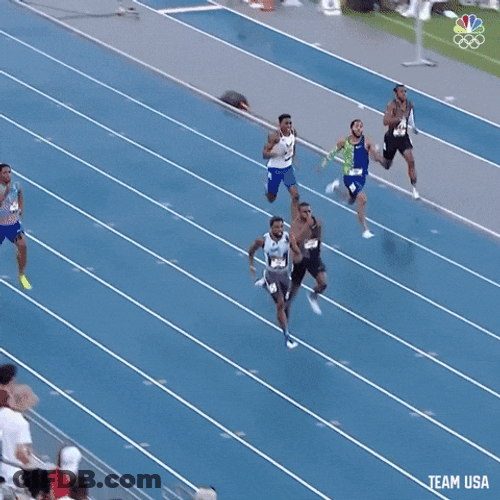 Noah Lyles 100 Metres Track And Field GIF