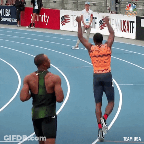 Noah Lyles Dancing Nae Nae GIF