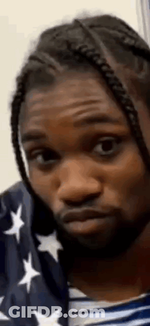 Noah Lyles Funny Face GIF