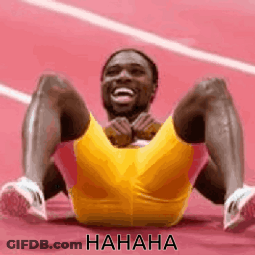 Noah Lyles Laughing At You GIF