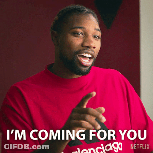 Noah Lyles Says I'm Coming For You GIF
