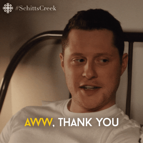 Noah Reid Aww Thank You GIF