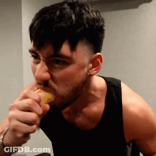 Noah Taitano Eating Banana GIF