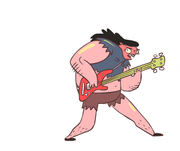 Noam Sussman Headbanging GIF