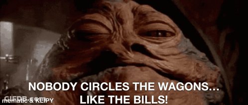 Nobody Circles The Wagons Like The Bills Meme GIF