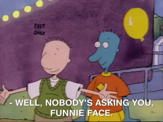 Nobody's Asking You Doug Funnie GIF