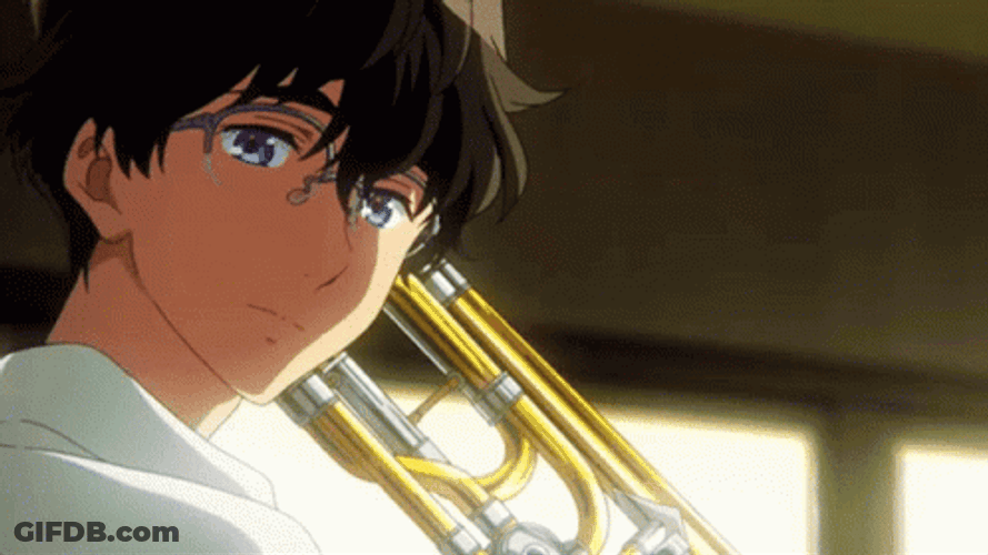 Noboru Taki Smiling Sad Trombone GIF