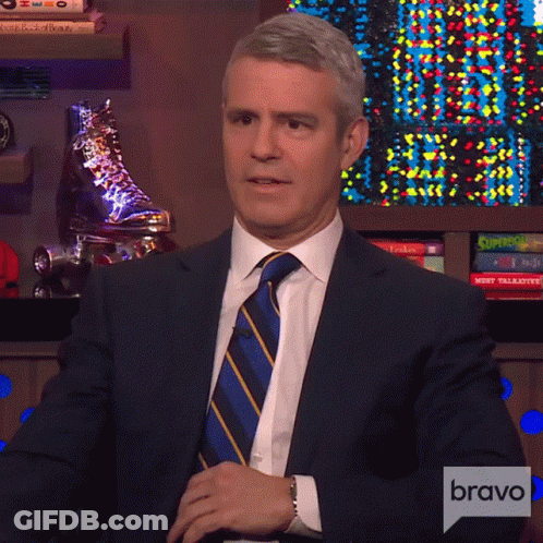 Nodding Andy Cohen GIF
