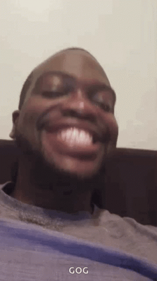 Nodding Guy Smile GIF
