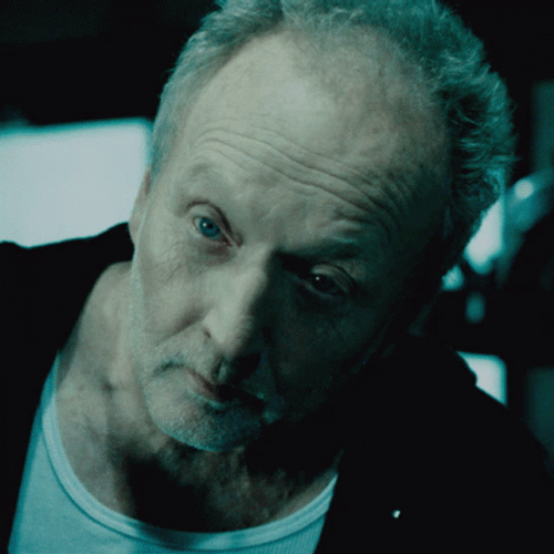 Nodding John Kramer In Saw Movie GIF