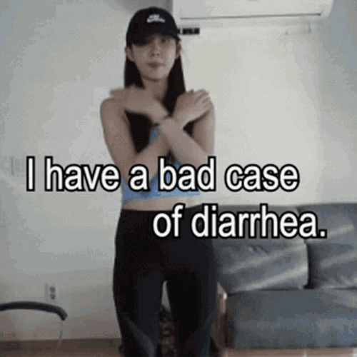 Nohaileeno Stretching With Diarrhea GIF
