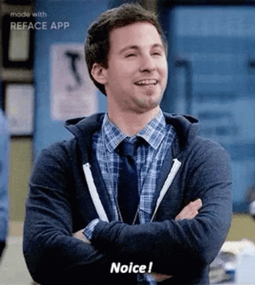 Noice Jake Peralta Reface App Meme GIF