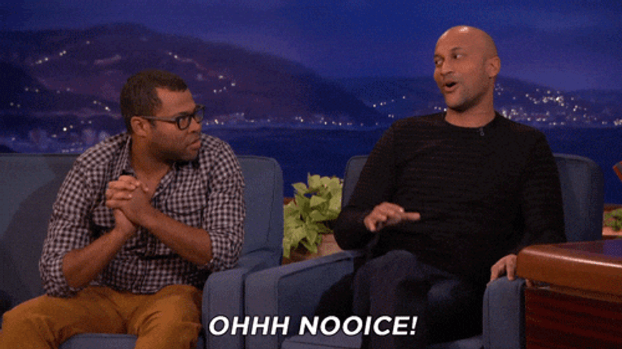 Noice Key And Pelle Interview Meme GIF