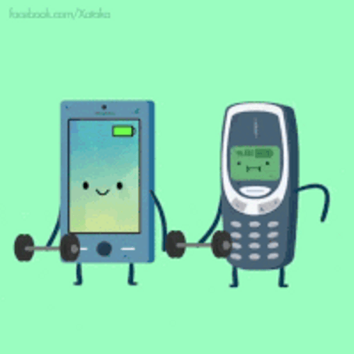 Nokia Battery Workout GIF
