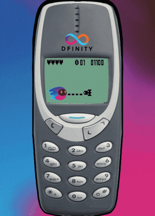 Nokia Game By Dfinity GIF