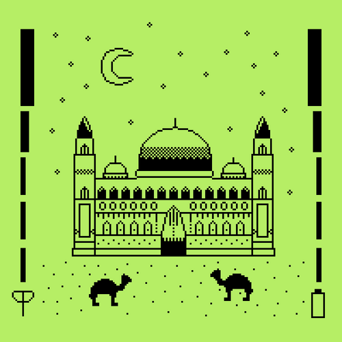 Nokia India With Camels Screen GIF