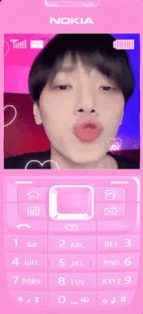 Nokia Phone With Cute Guy GIF