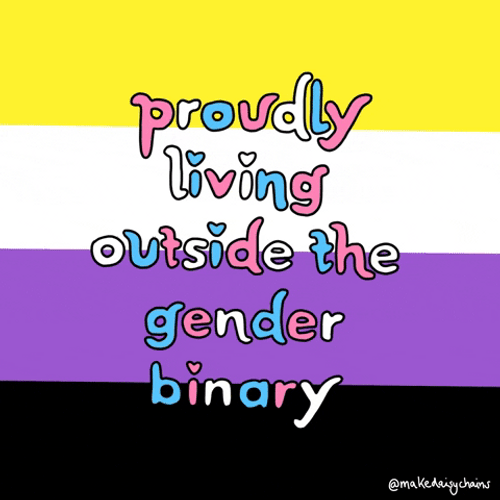 Non-Binary Quote GIF