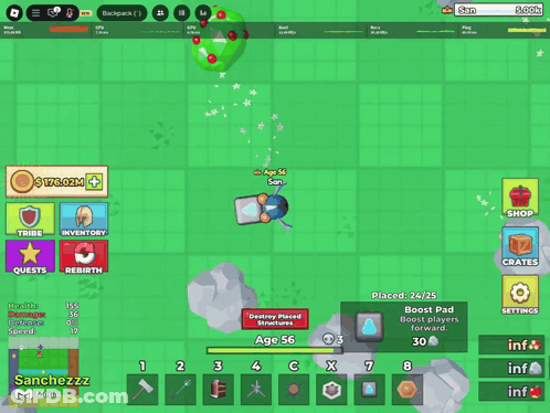 Noob2pro11124 Mint Video Game Screenshot GIF