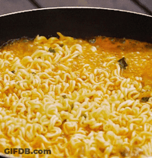 Noodle Boiling Soup GIF
