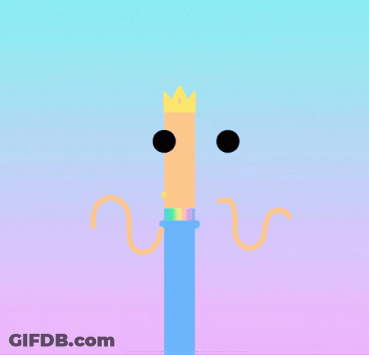 Noodle Stick Man GIF