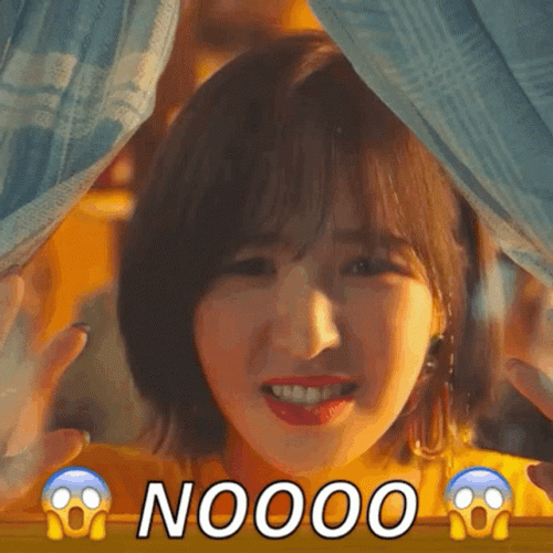 Nooooo Korean Drama Zoom Out Screaming GIF