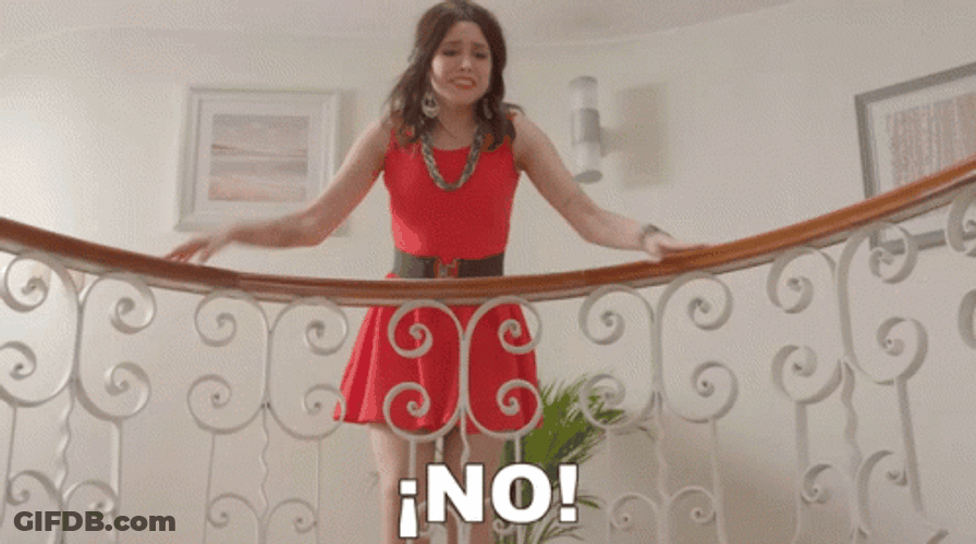 Nooooo Melodramatic Mexican Telenovela GIF