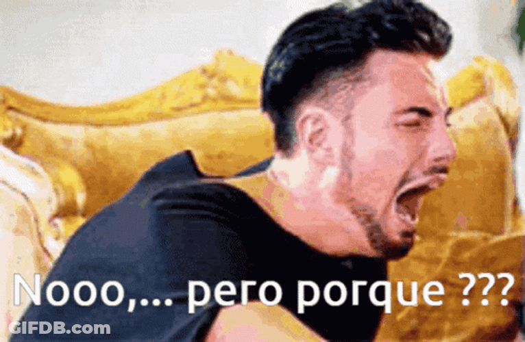 Nooooo Melodramatic Mexican Telenovela GIF