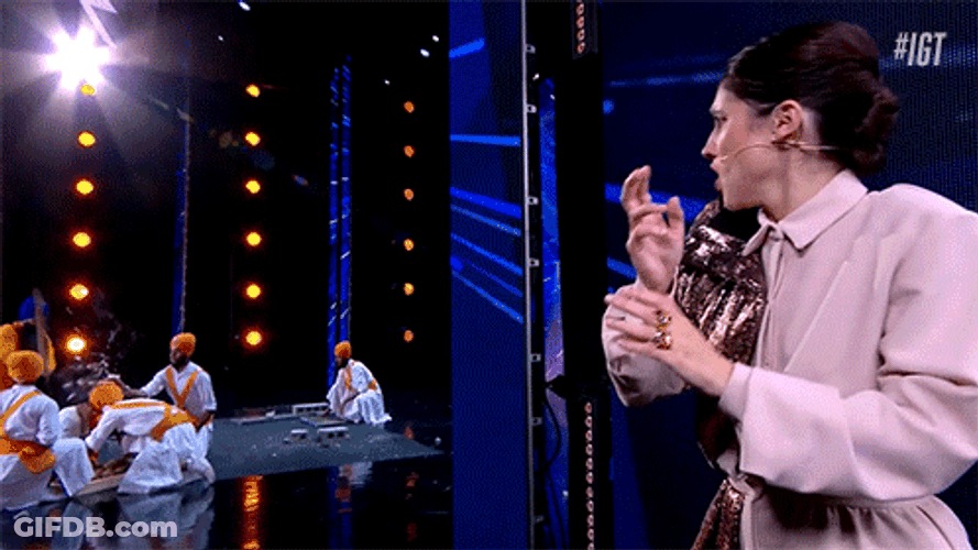 Nooooo Shocked Host Response IGT GIF