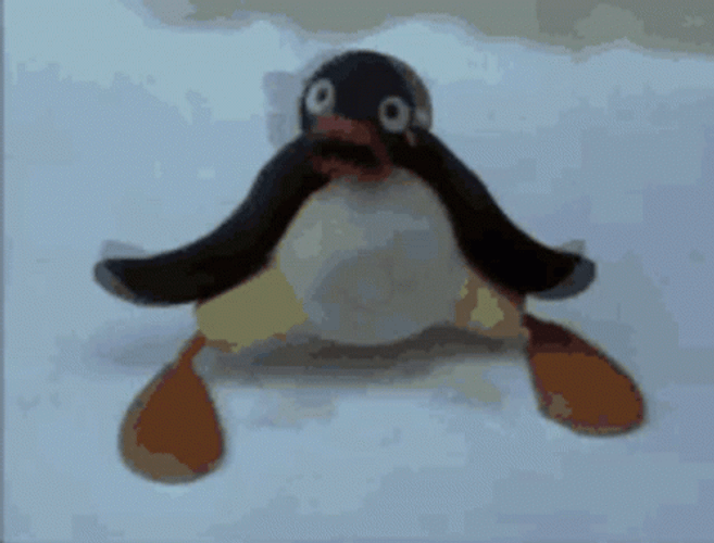 Noot Noot Crying In Frustration GIF