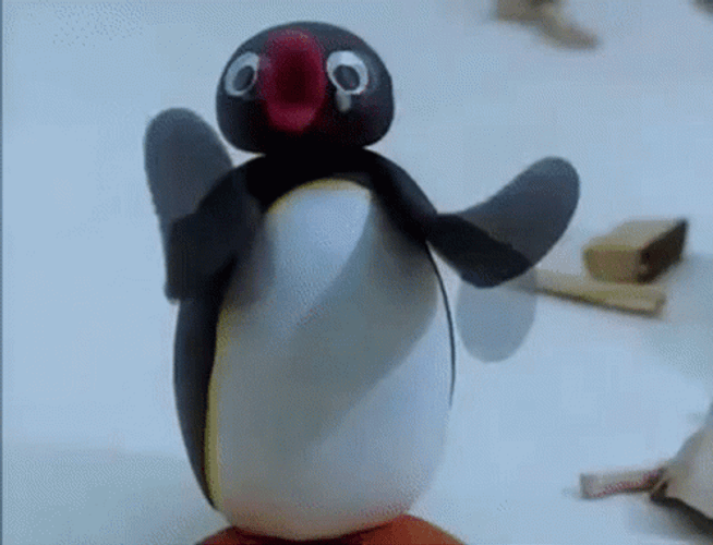 Noot Noot Crying Run Fast GIF